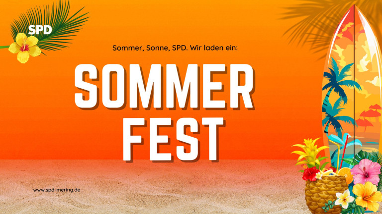 Sommerfest der SPD Mering