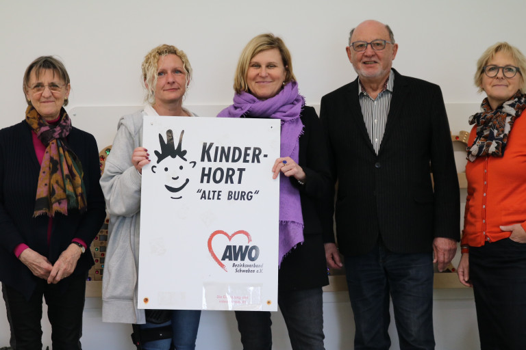 SPD-Landtagsabgeordnete Dr. Simone Strohmayr besucht neuen AWO-Hort in Mering